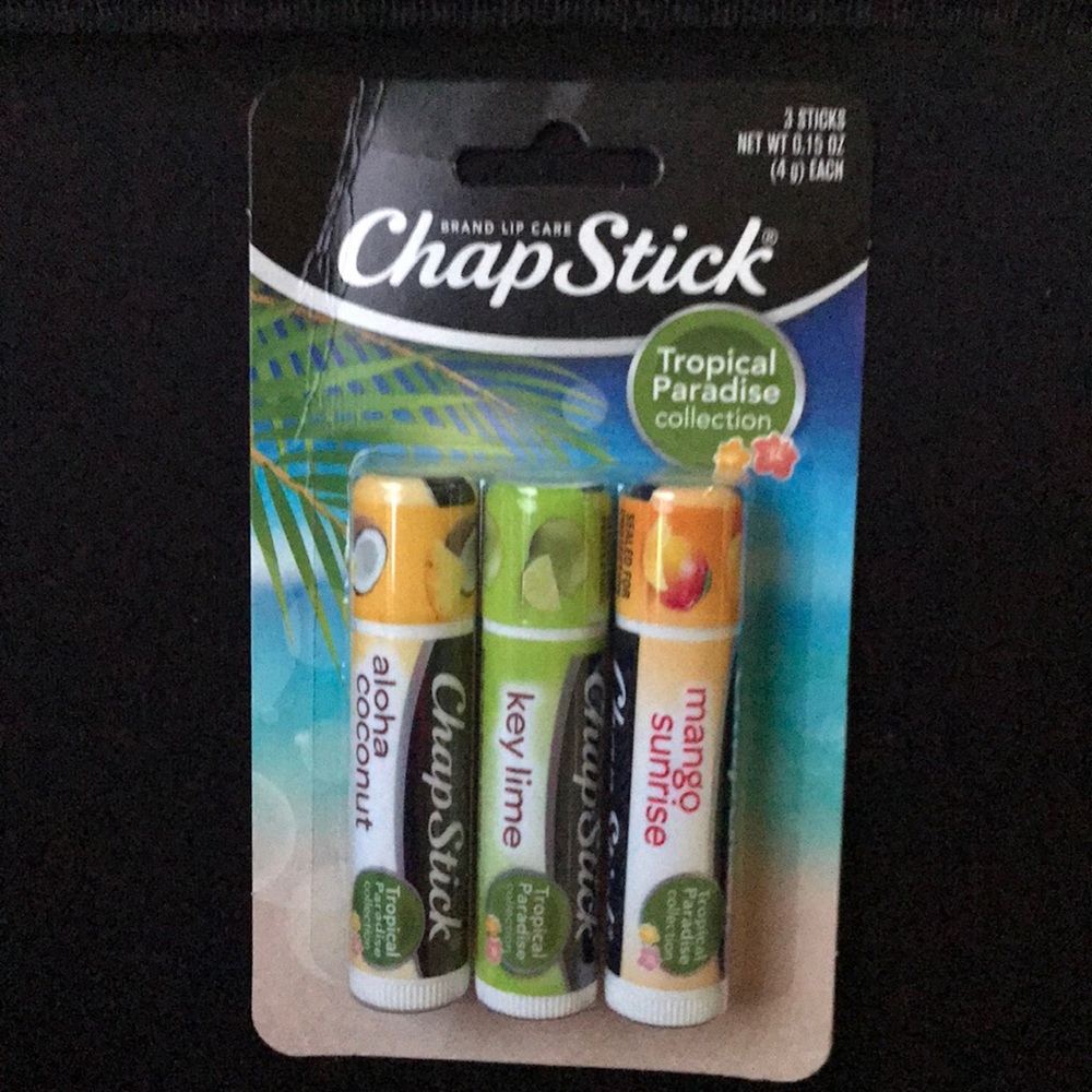 Chapstick tropical paradise collection